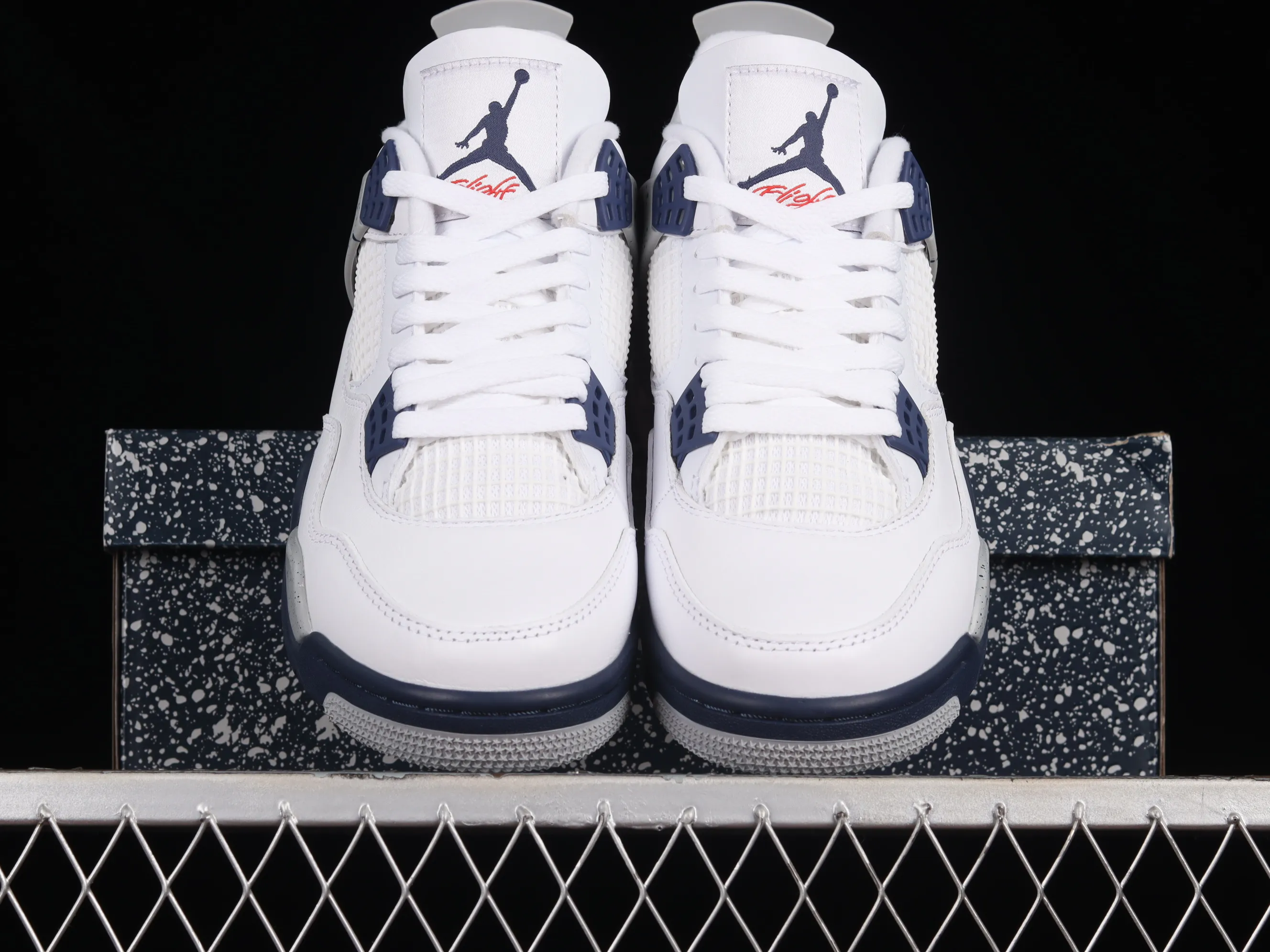 All categories Air Jordan Jordan series basketball shoes Air Jordan 4 OG version Air Jordan 4 Retro "Midnight Navy" AJ4 Joe 4 Midnight Blue Men's cultural basketball shoes DH6927-140